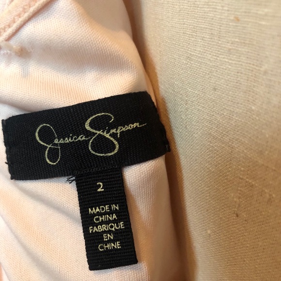 Jessica Simpson Lace Dress - Light Pink / Nude - Picture 5 of 7